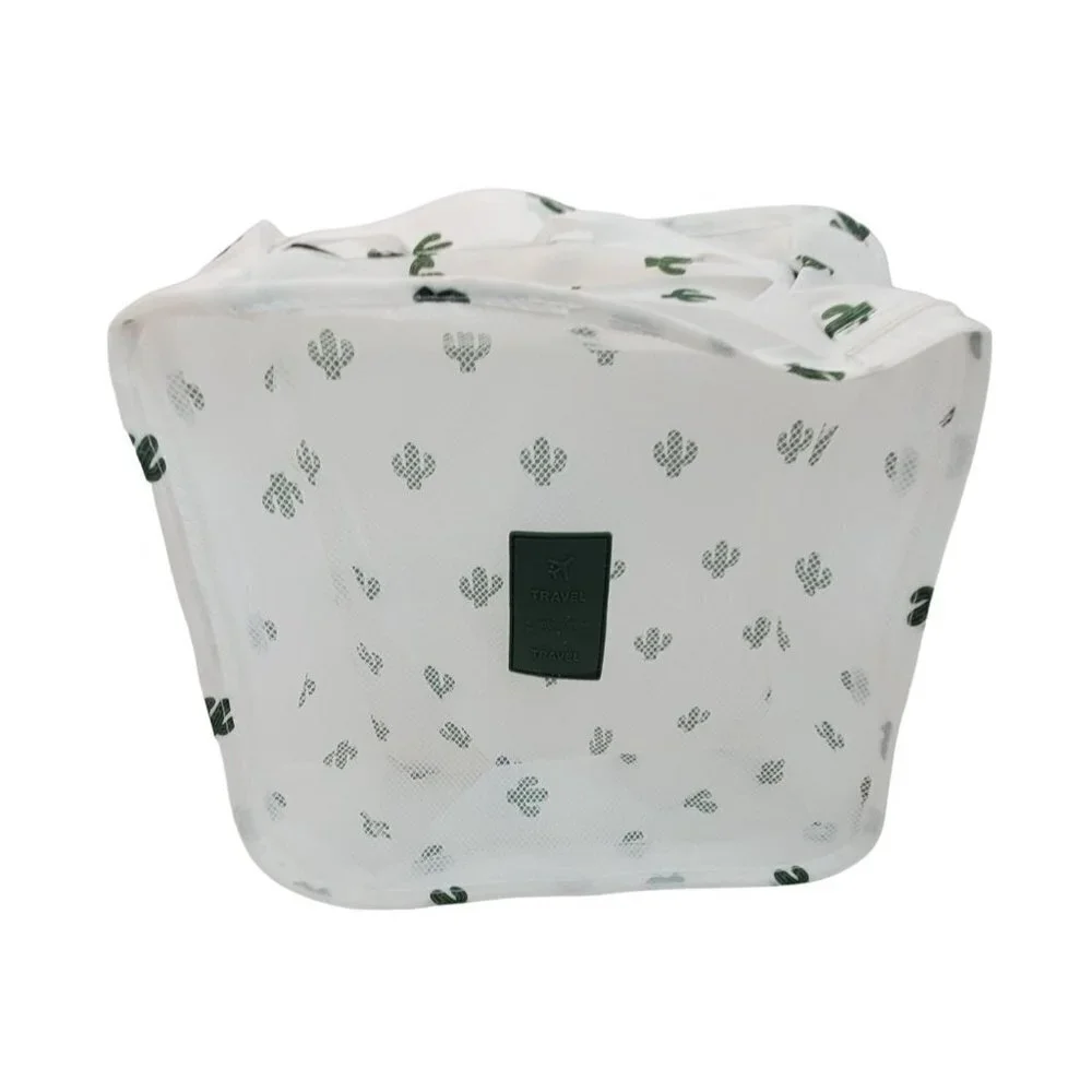 Cactus Pattern 7 PC Travel Bags Closet Dresser